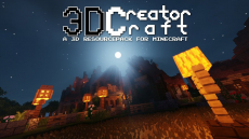 3D CreatorCraft Resource Pack 1.14/1.13.2